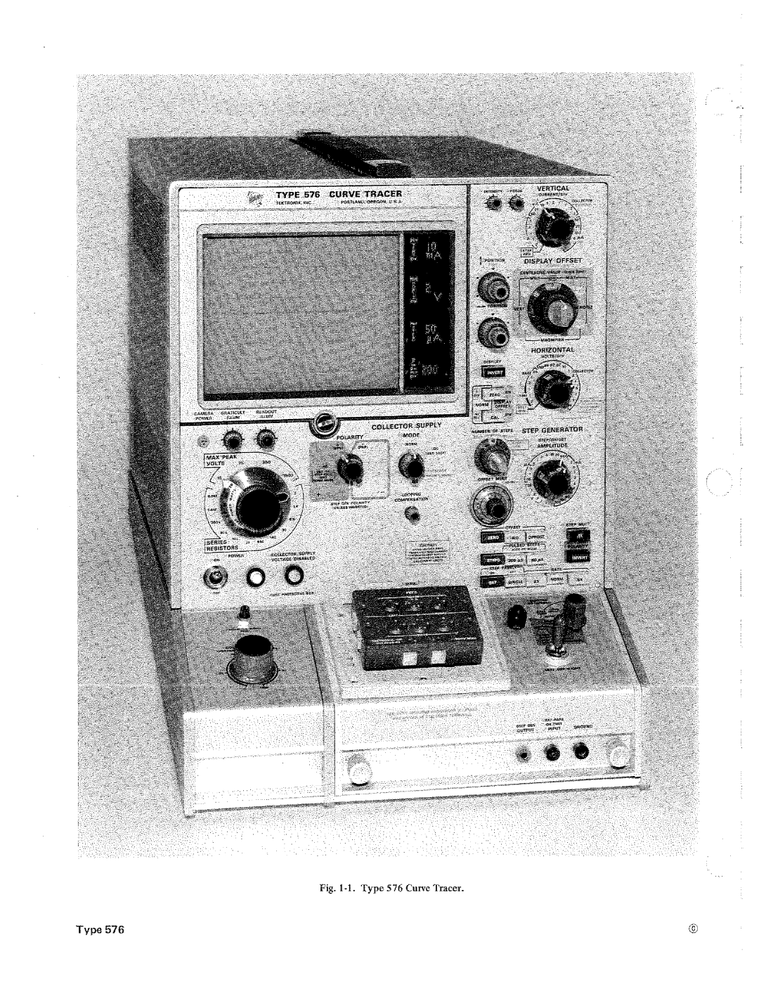 Tektronix 576 manual 