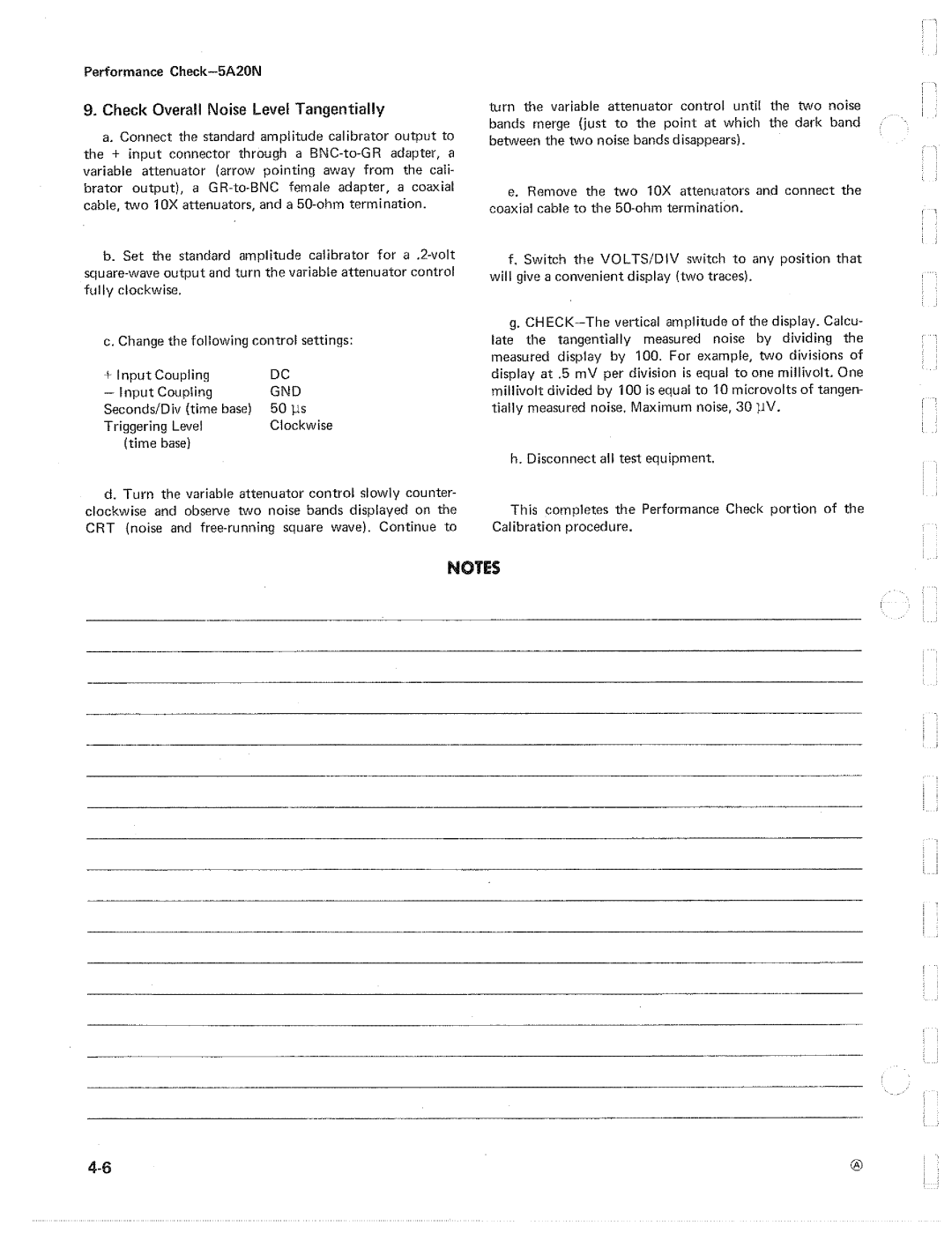 Tektronix 5A20N manual 