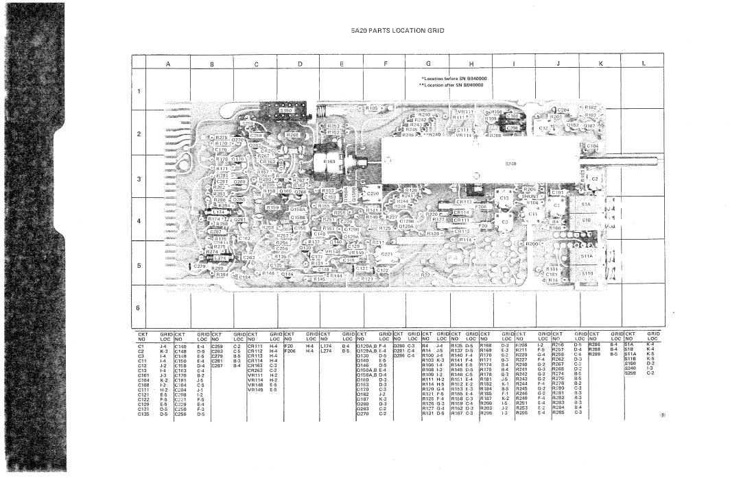 Tektronix 5A20N manual 