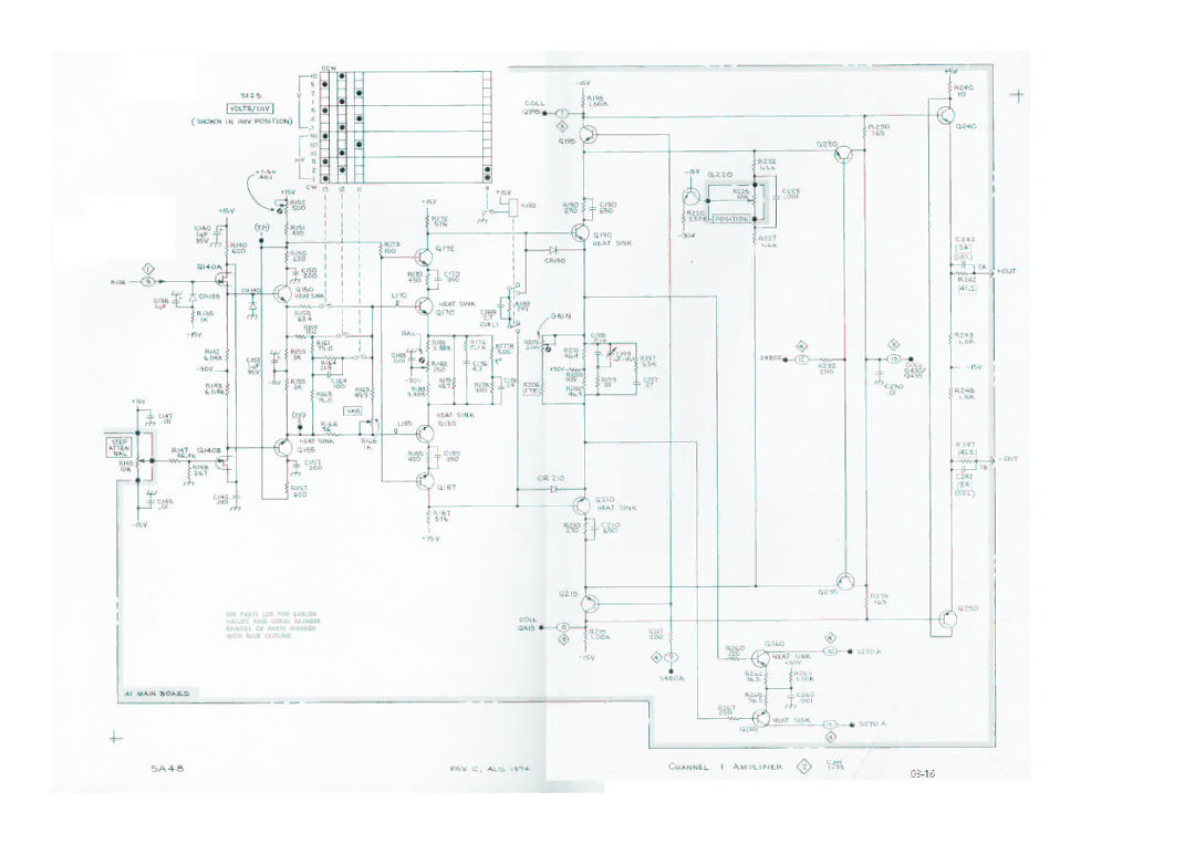 Tektronix 5A48 manual 