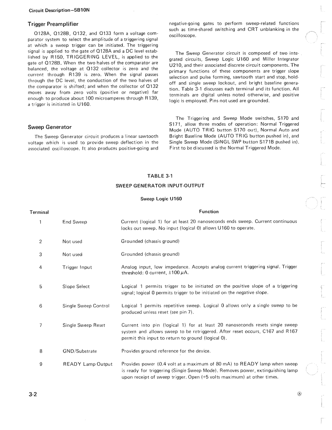 Tektronix 5B10N manual 