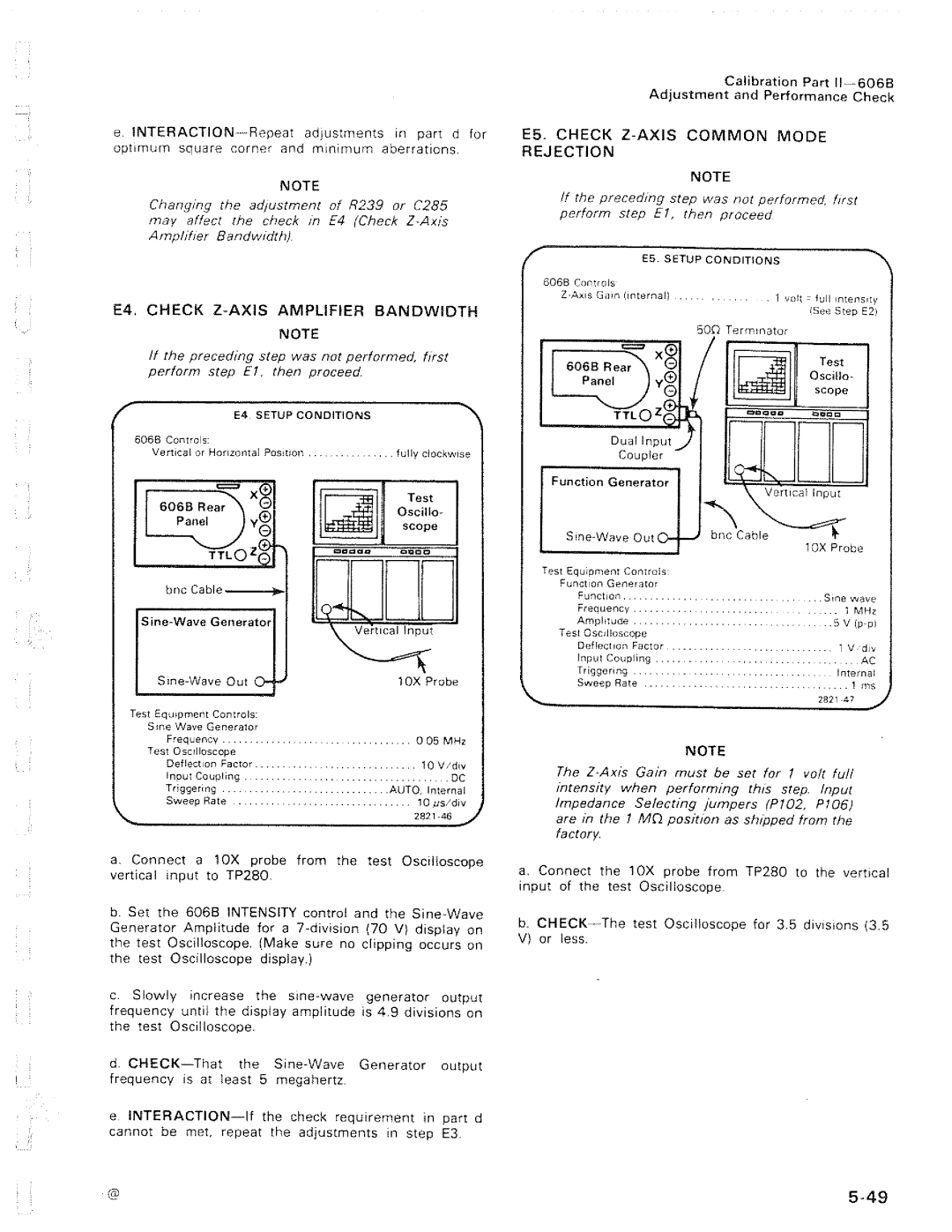 Tektronix 606B manual 