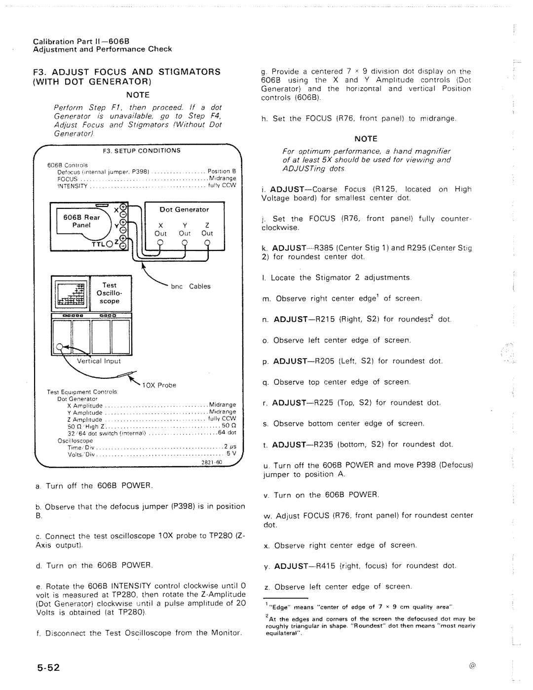 Tektronix 606B manual 