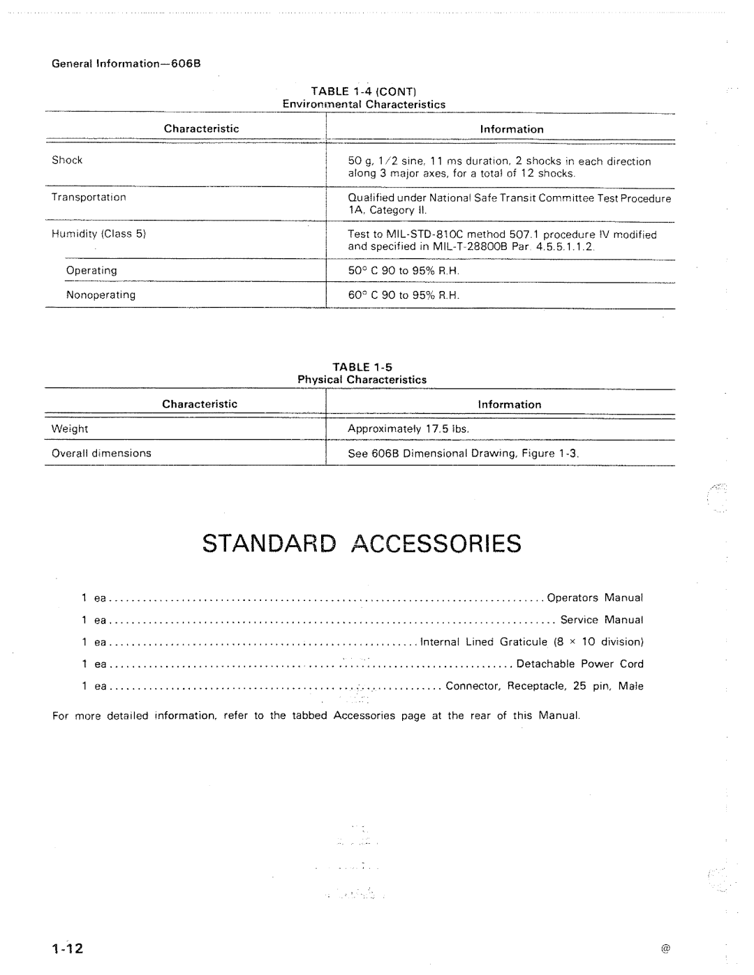 Tektronix 606B manual 