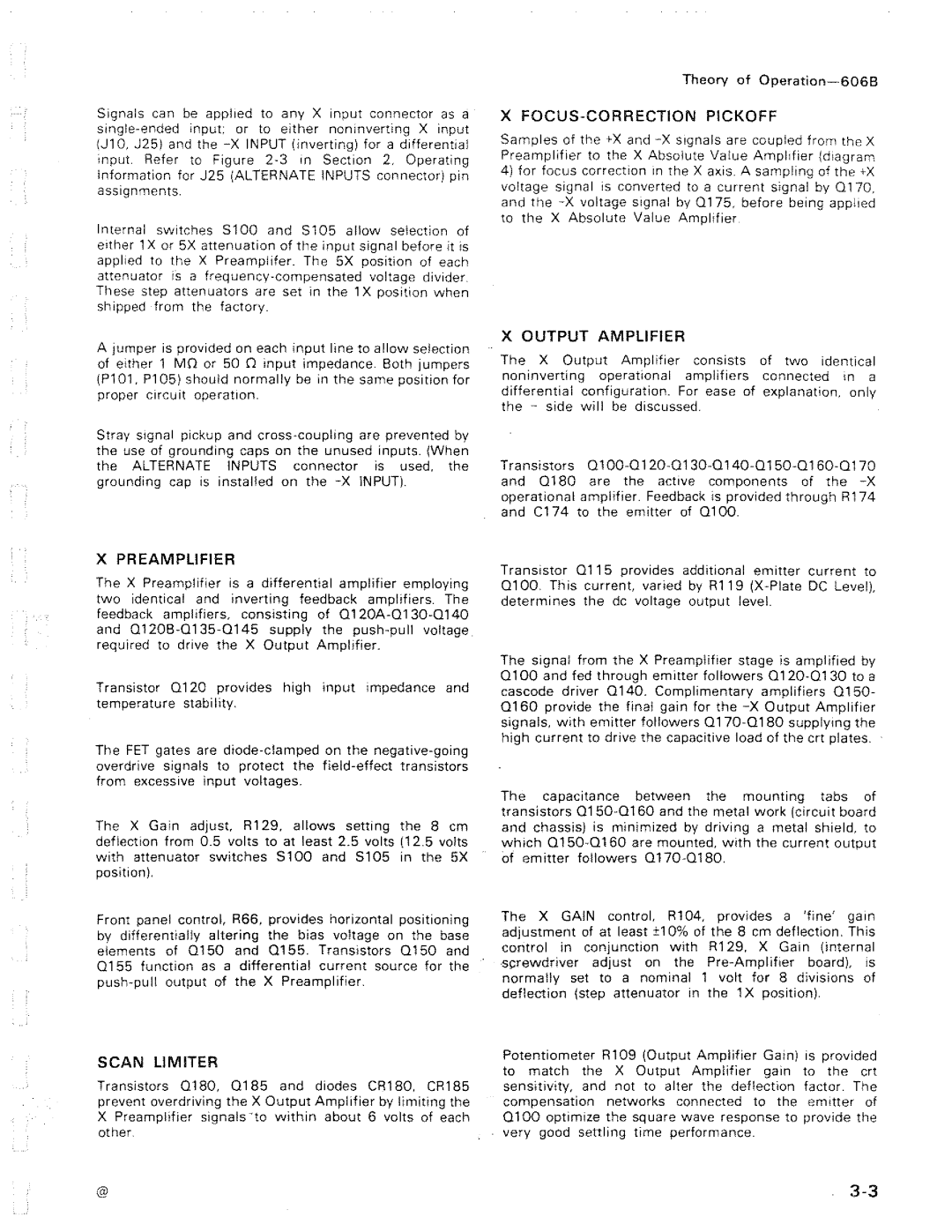 Tektronix 606B manual 