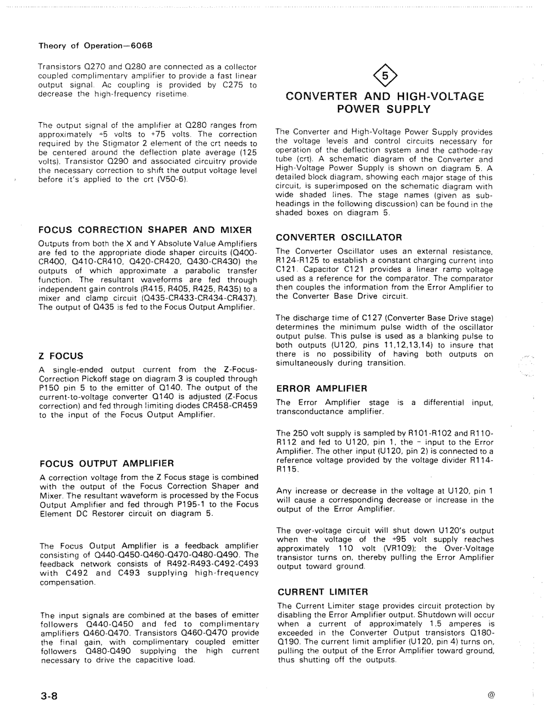 Tektronix 606B manual 