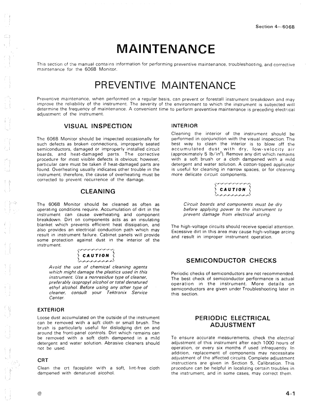 Tektronix 606B manual 