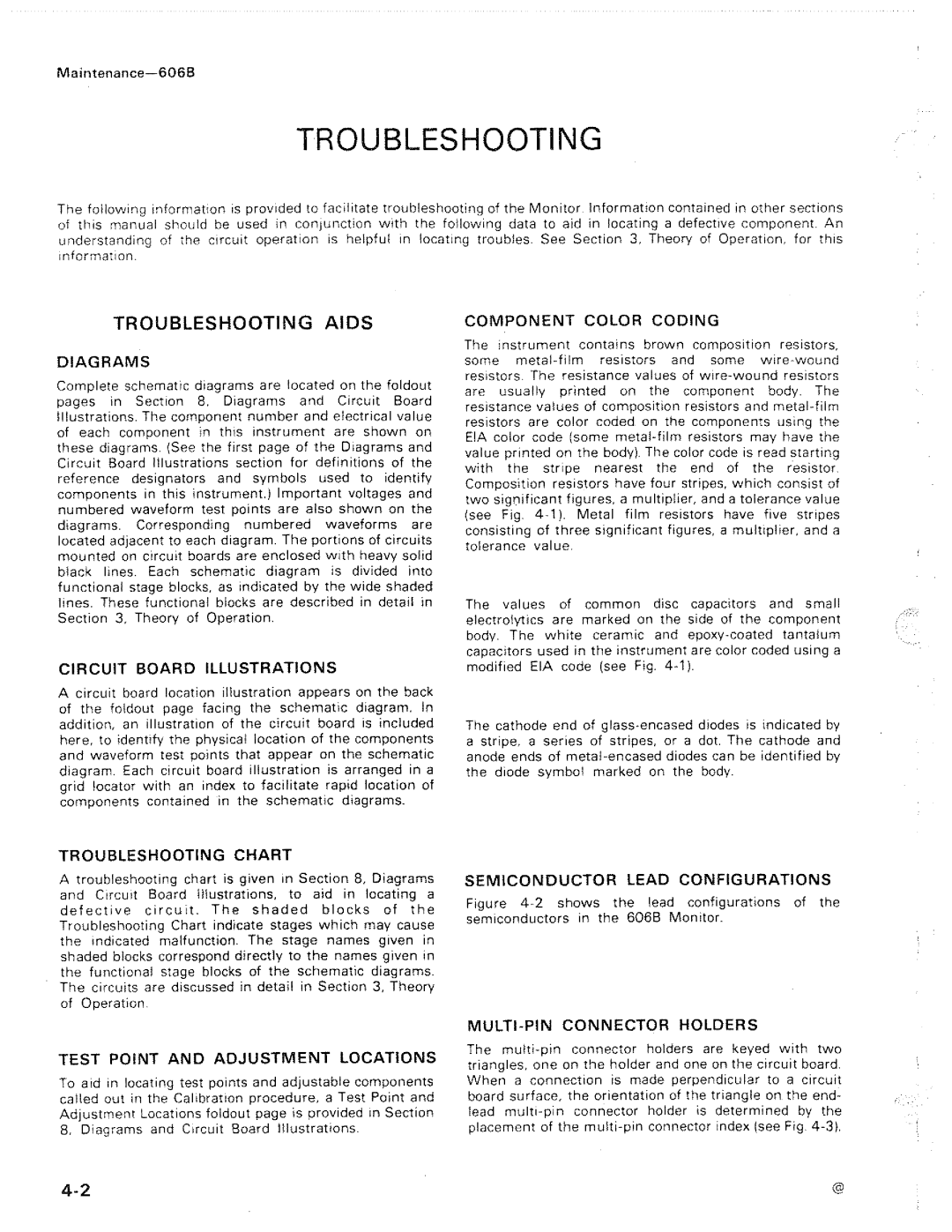 Tektronix 606B manual 