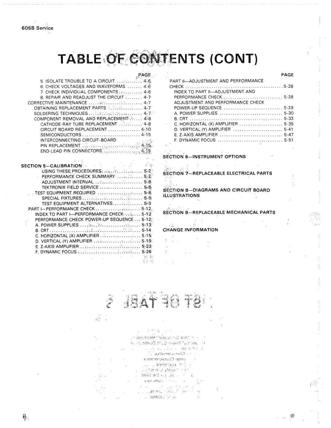 Tektronix 606B manual 