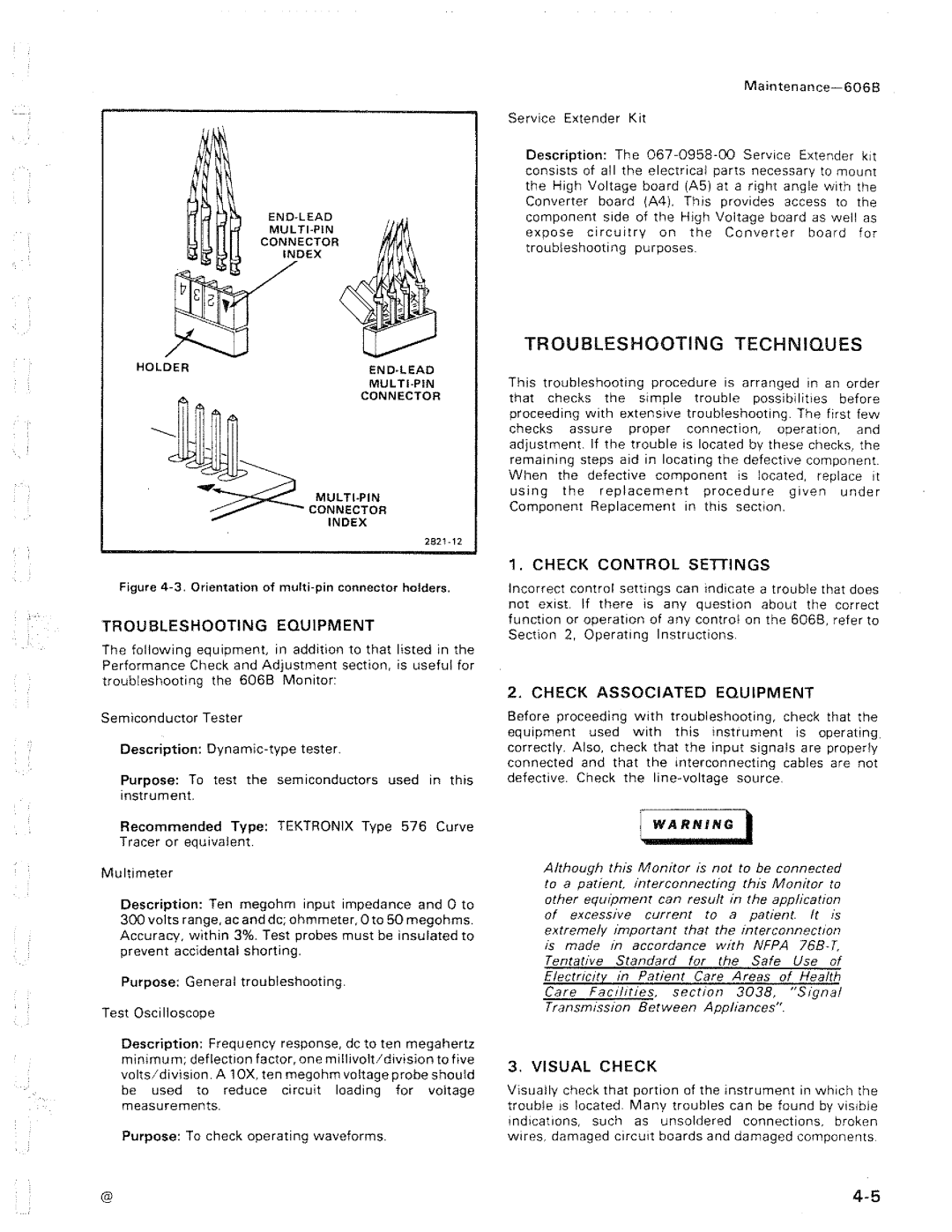 Tektronix 606B manual 