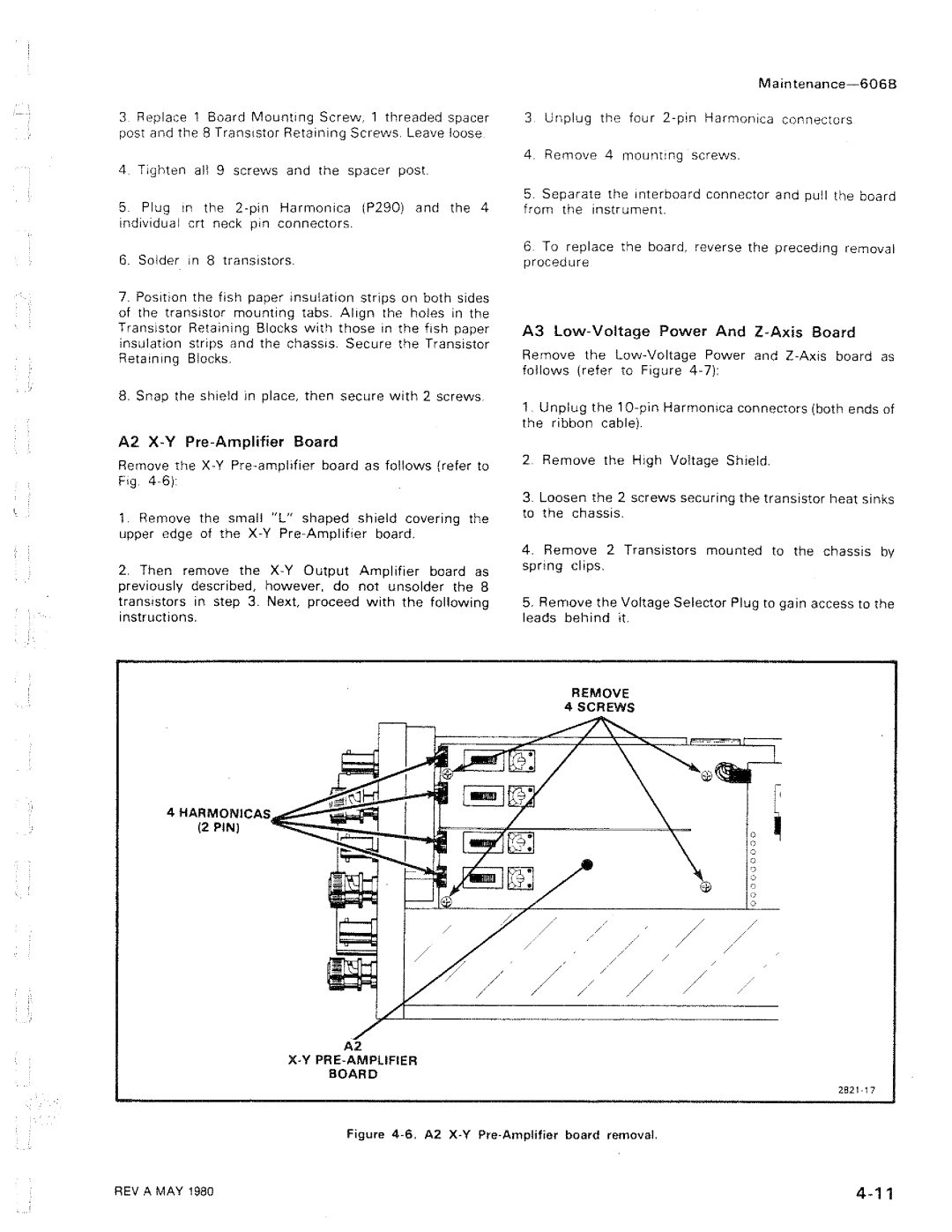 Tektronix 606B manual 