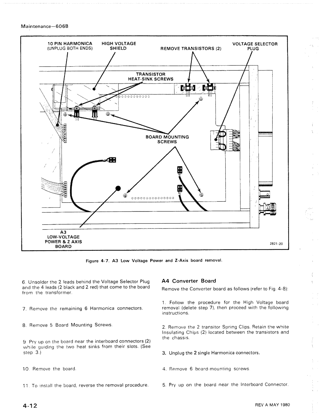 Tektronix 606B manual 