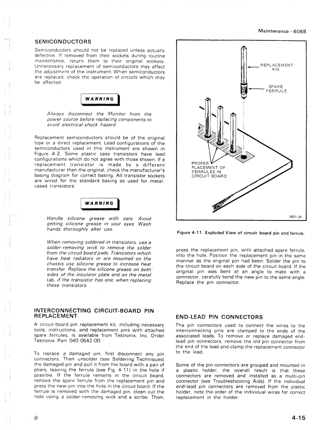 Tektronix 606B manual 