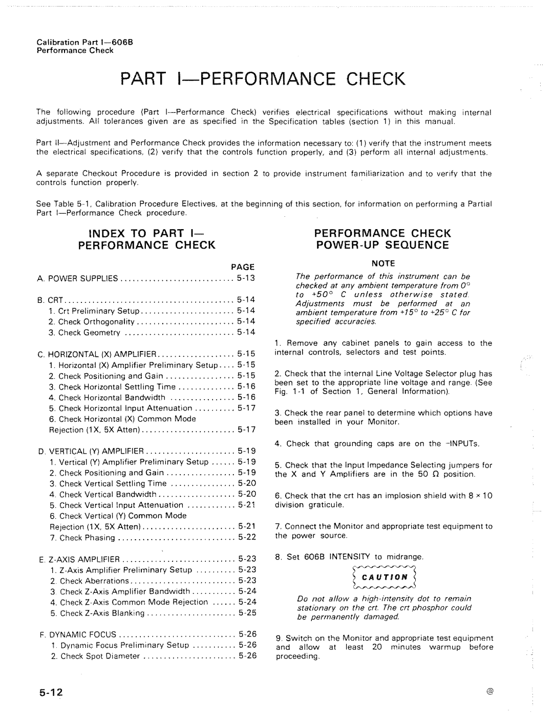 Tektronix 606B manual 