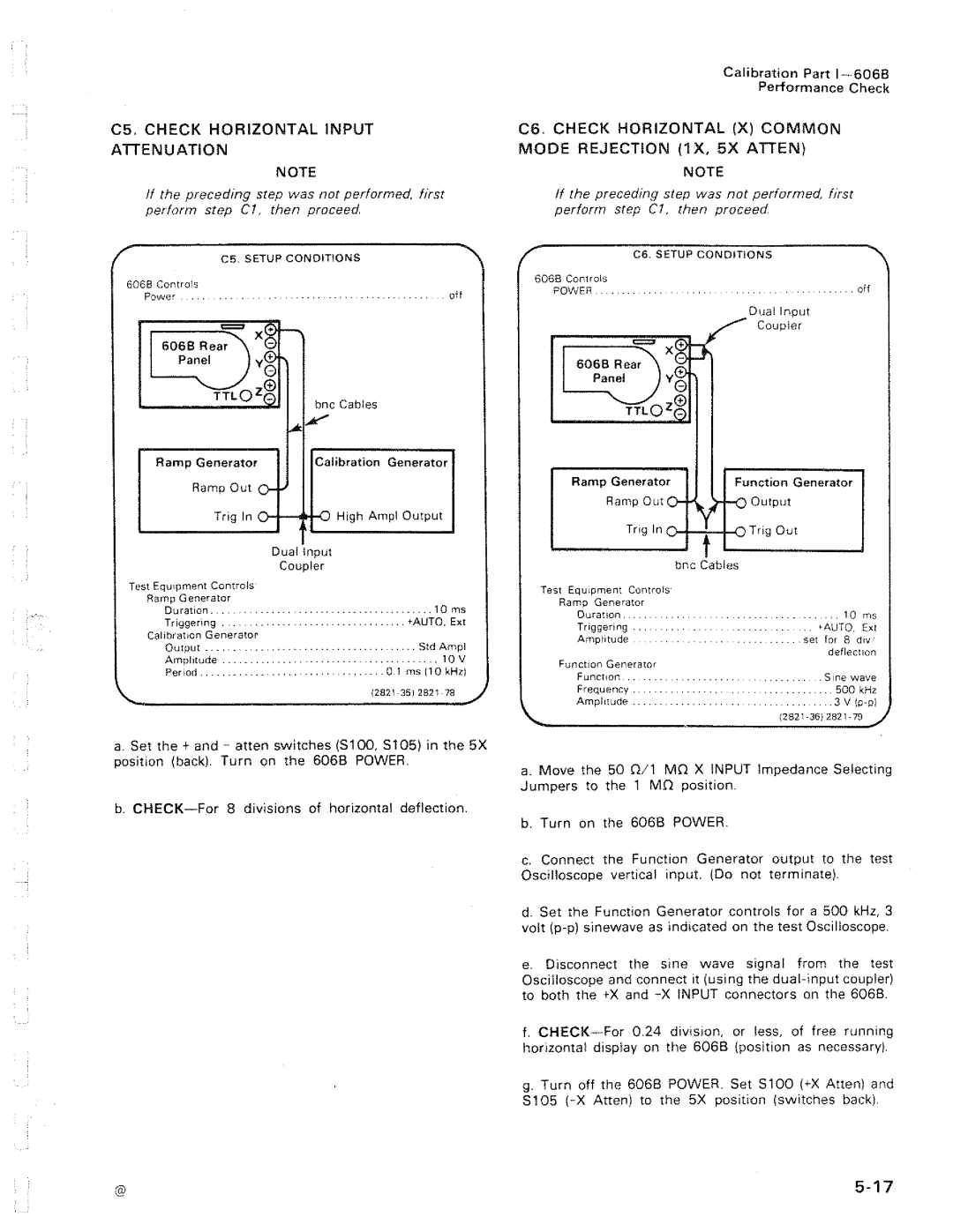 Tektronix 606B manual 