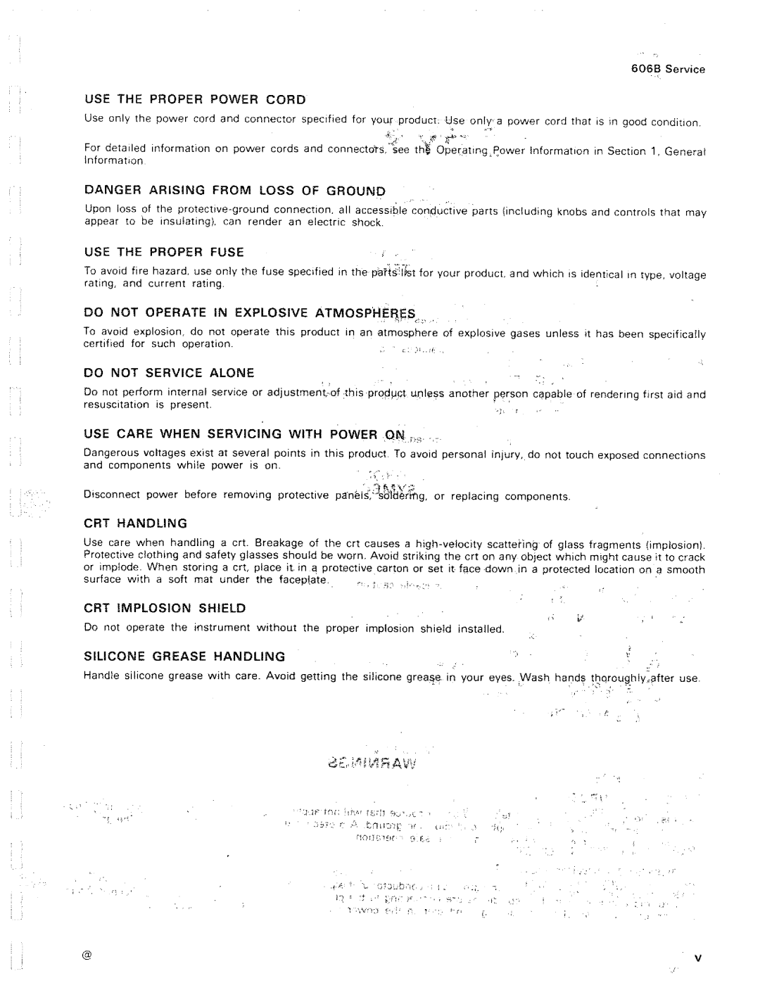 Tektronix 606B manual 