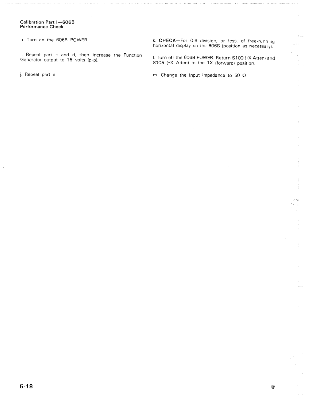 Tektronix 606B manual 