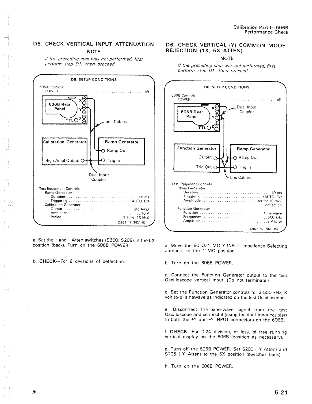 Tektronix 606B manual 