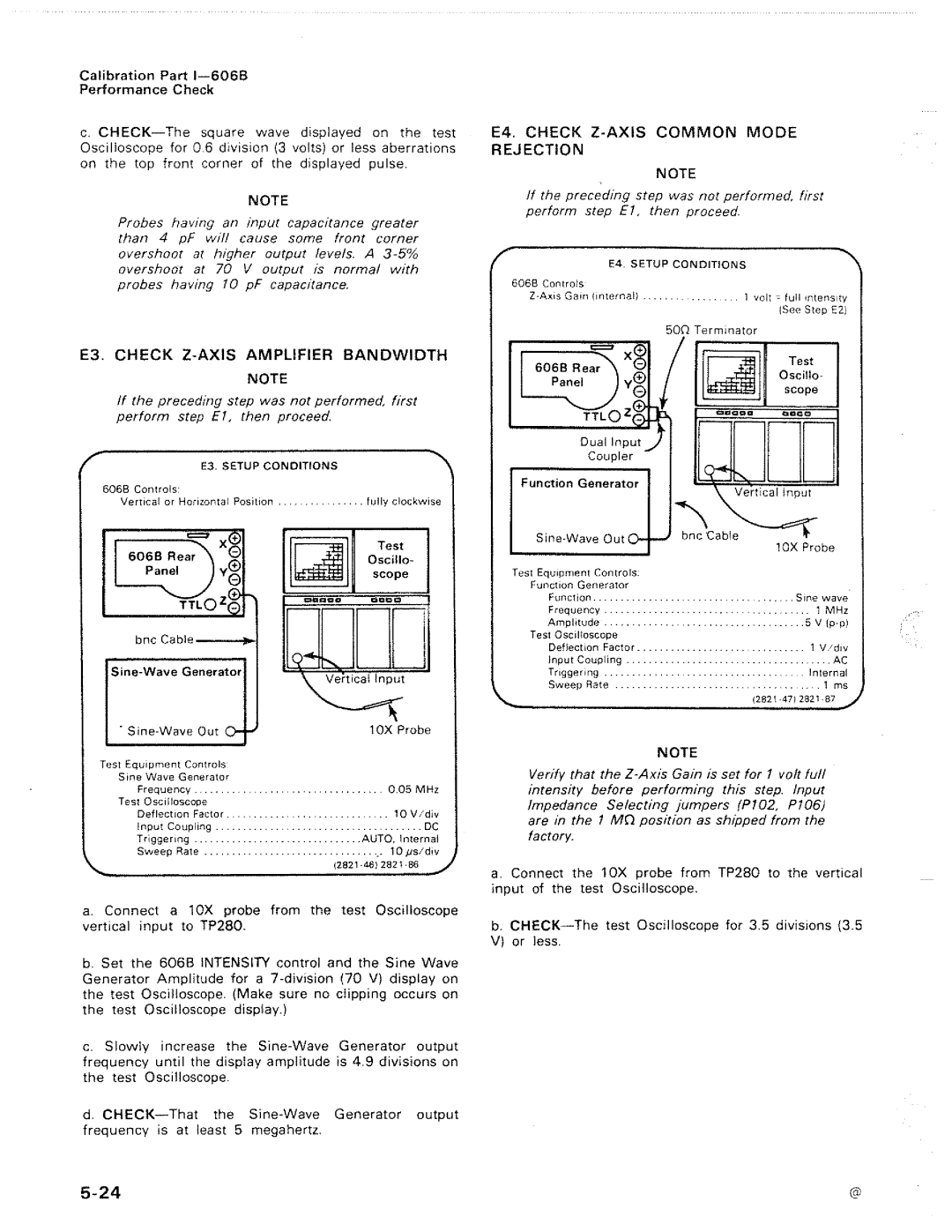 Tektronix 606B manual 