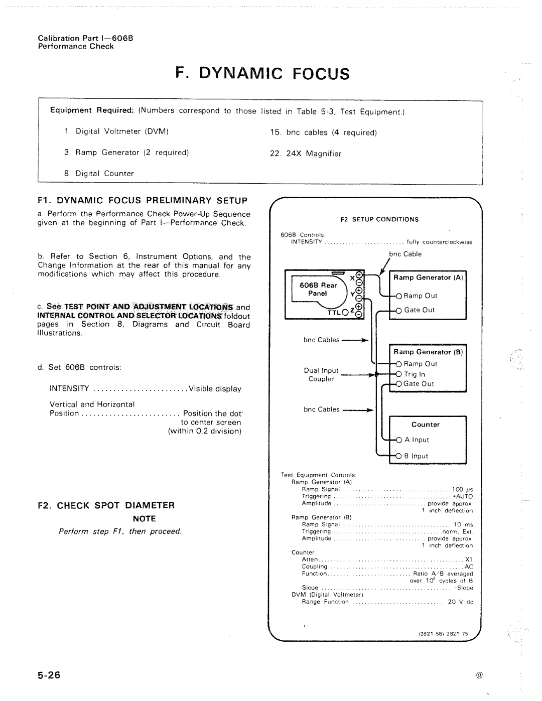 Tektronix 606B manual 