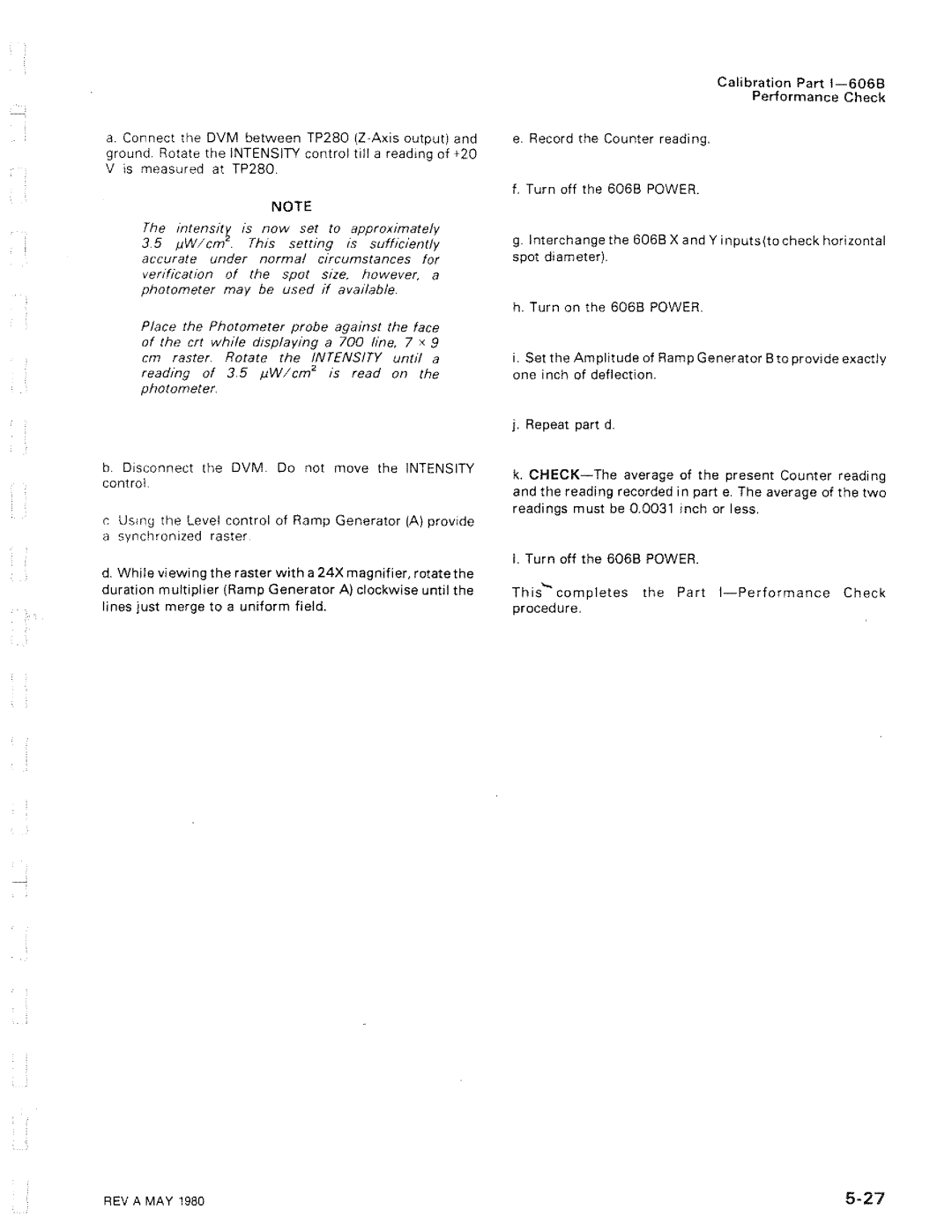 Tektronix 606B manual 