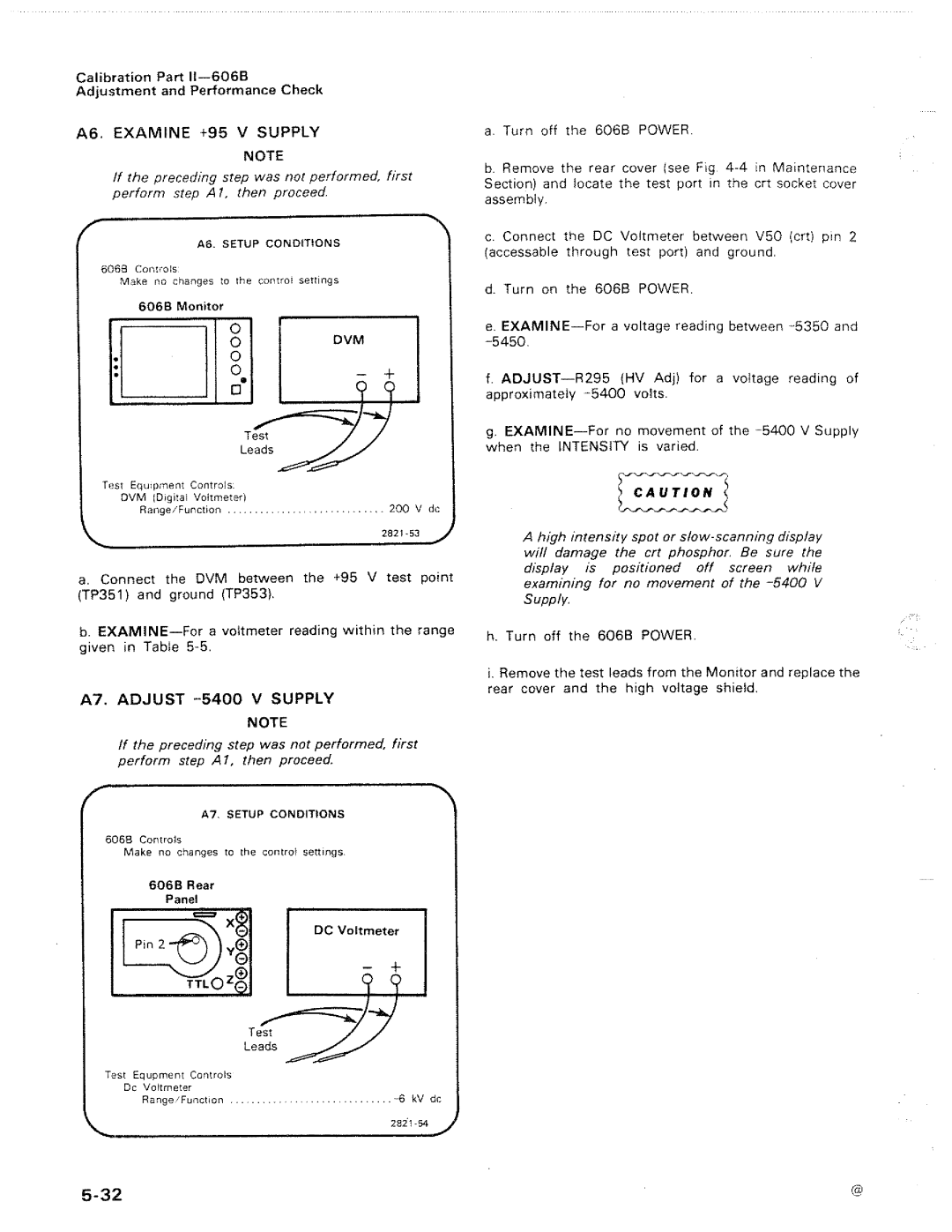 Tektronix 606B manual 