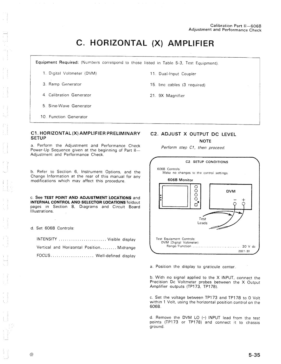 Tektronix 606B manual 