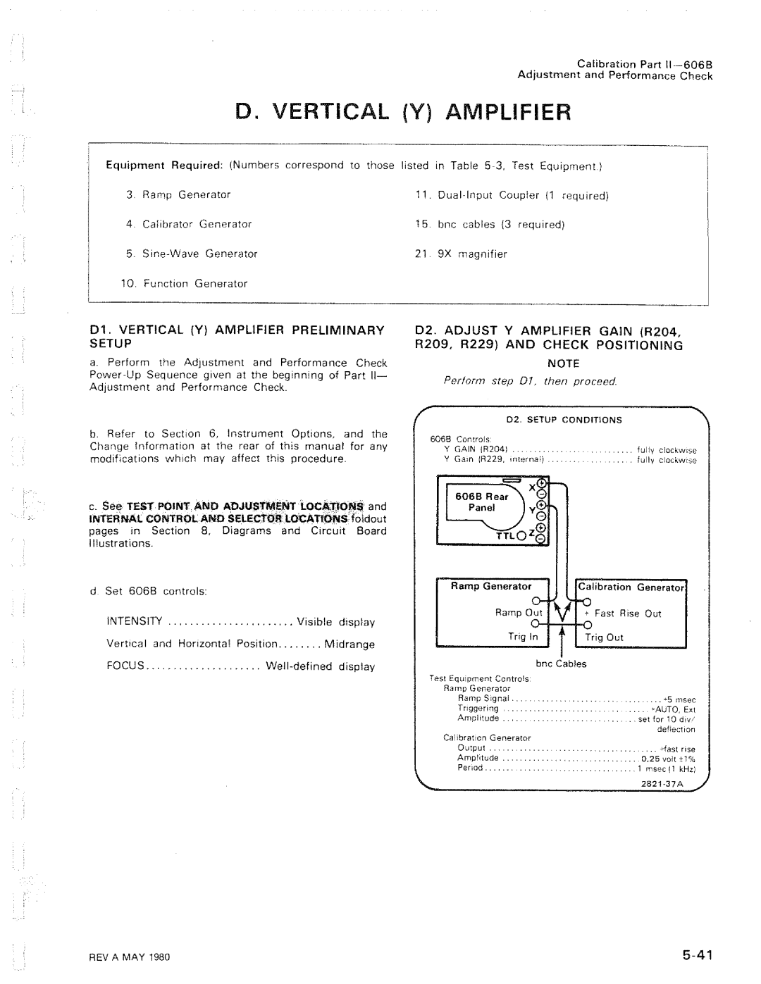 Tektronix 606B manual 