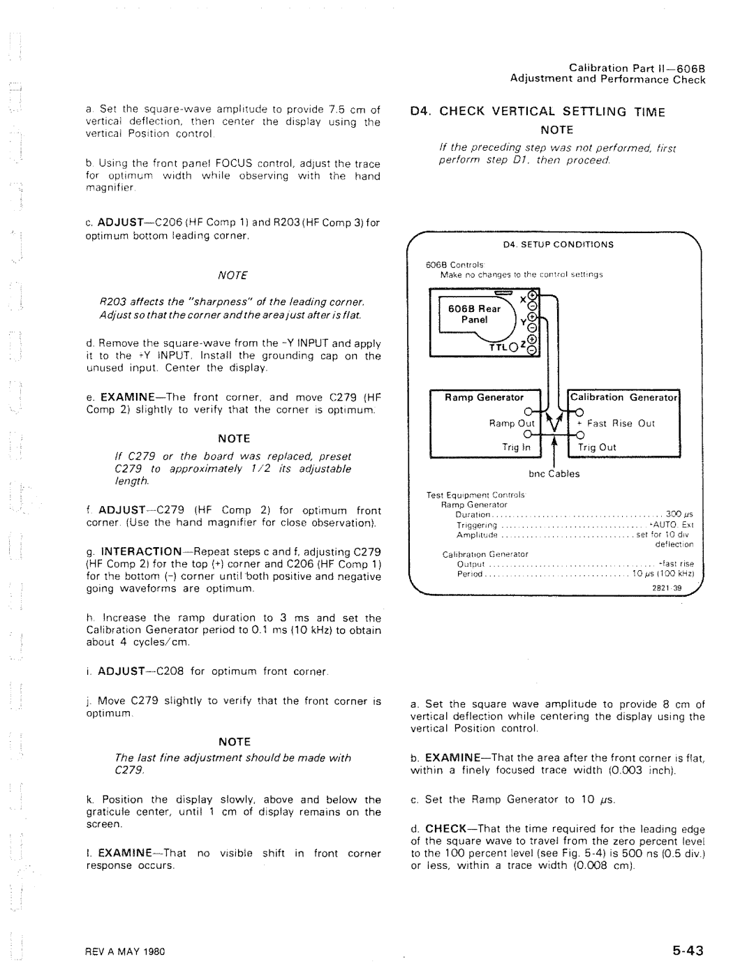 Tektronix 606B manual 