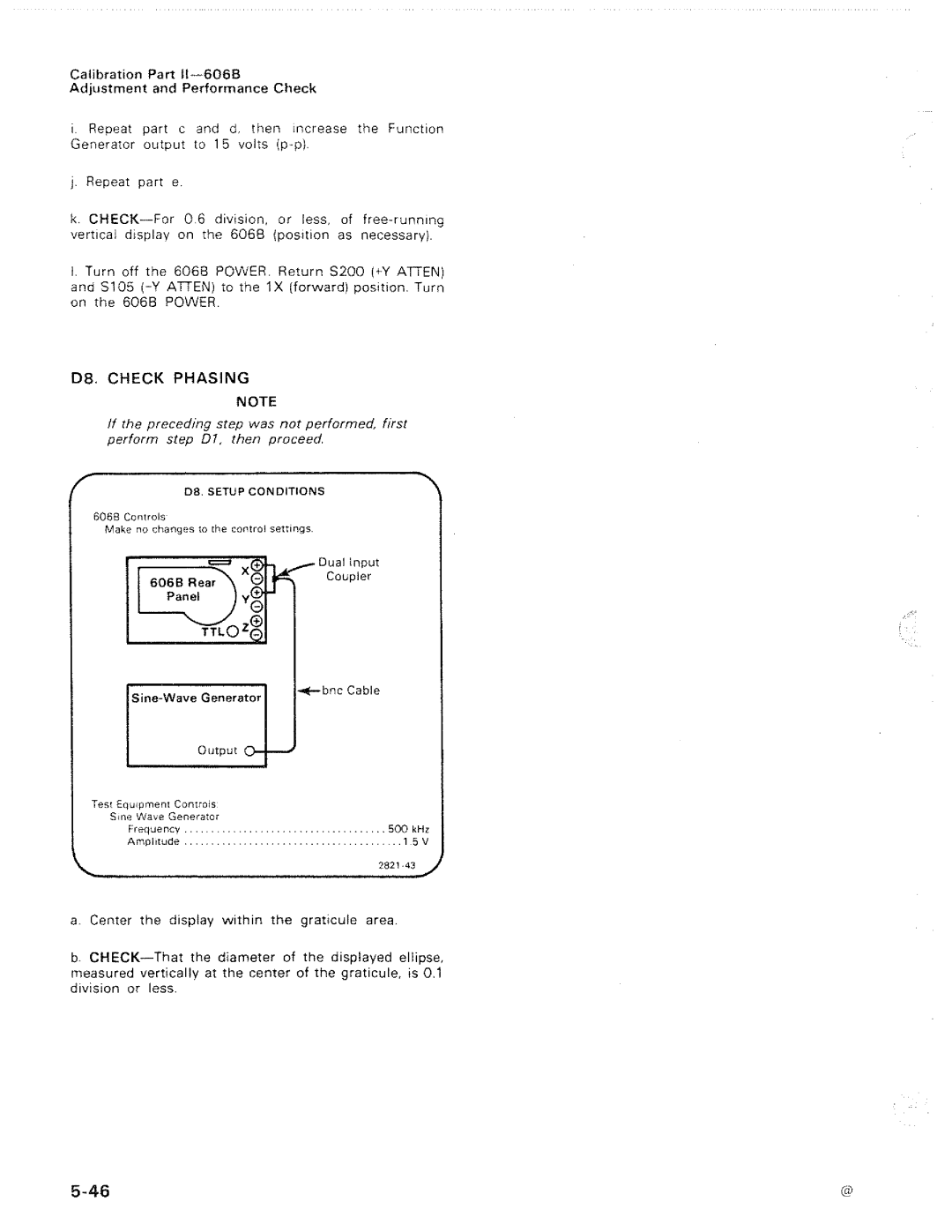 Tektronix 606B manual 