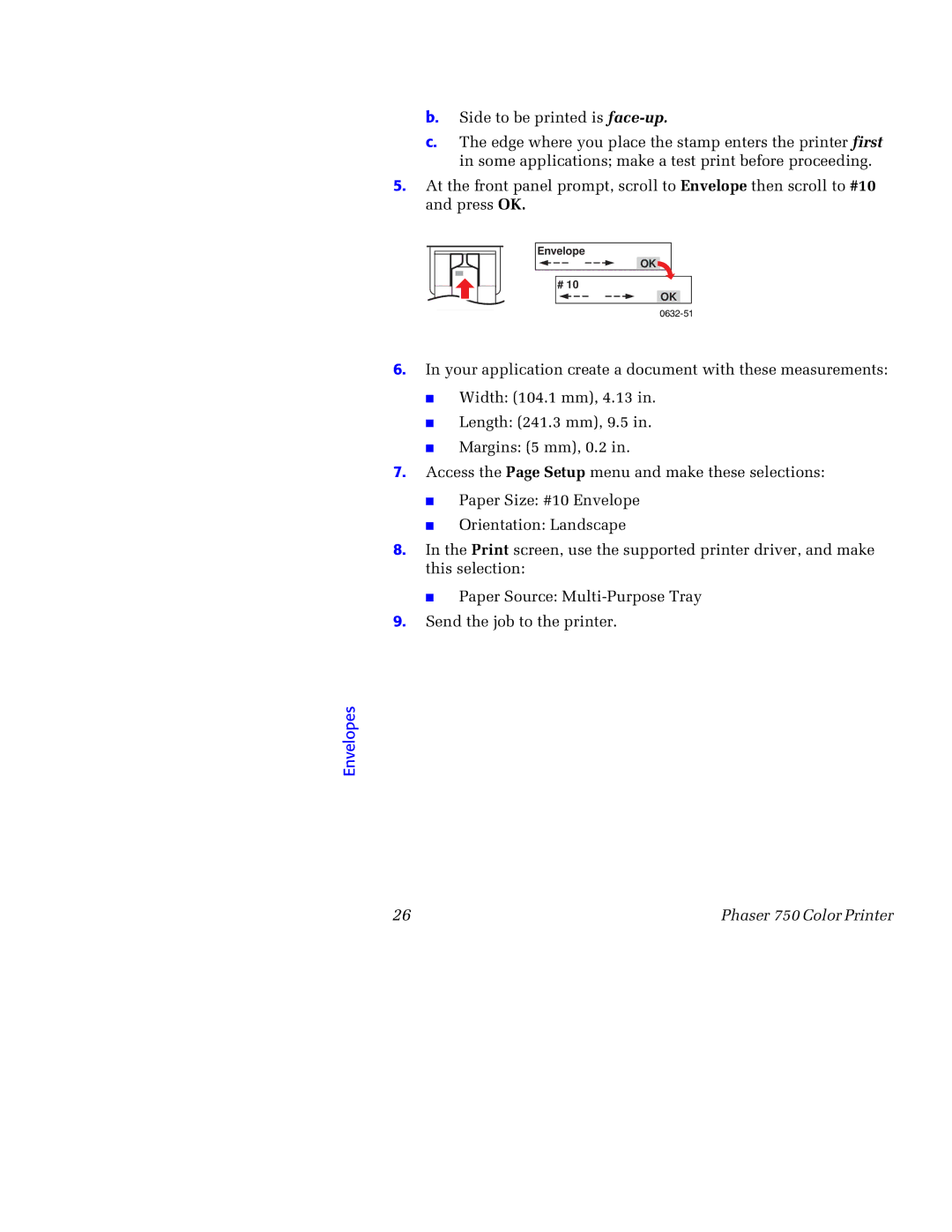 Tektronix 750 manual Envelope 