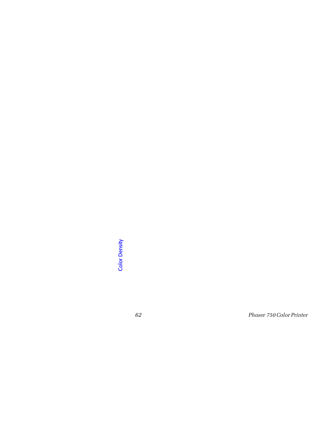 Tektronix 750 manual Color Density 