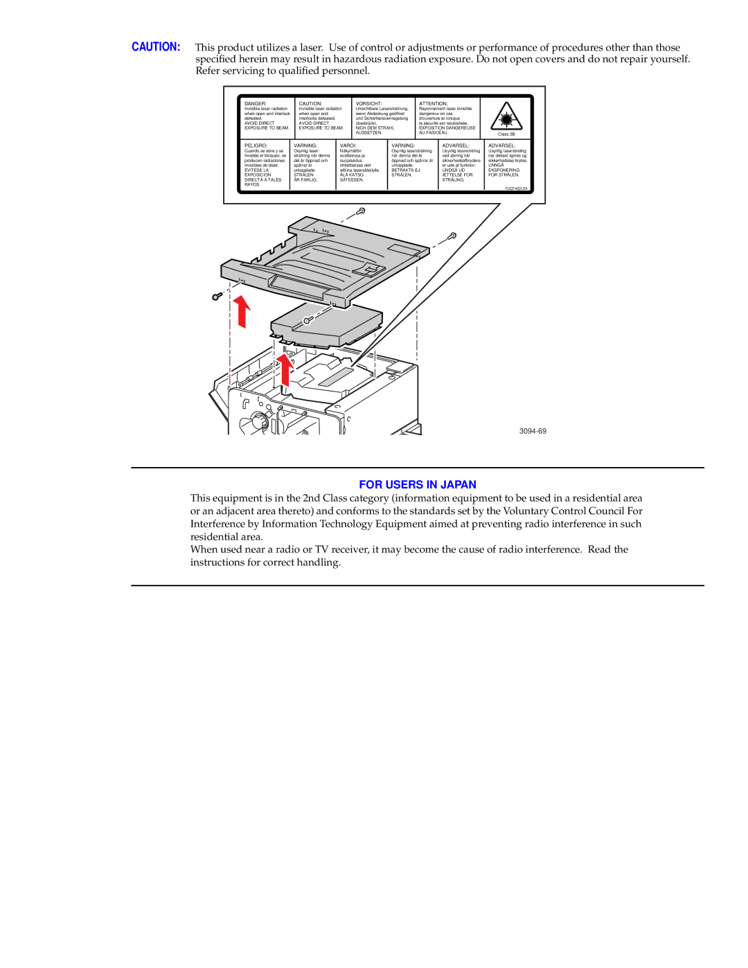 Tektronix 780 setup guide For Users in Japan 