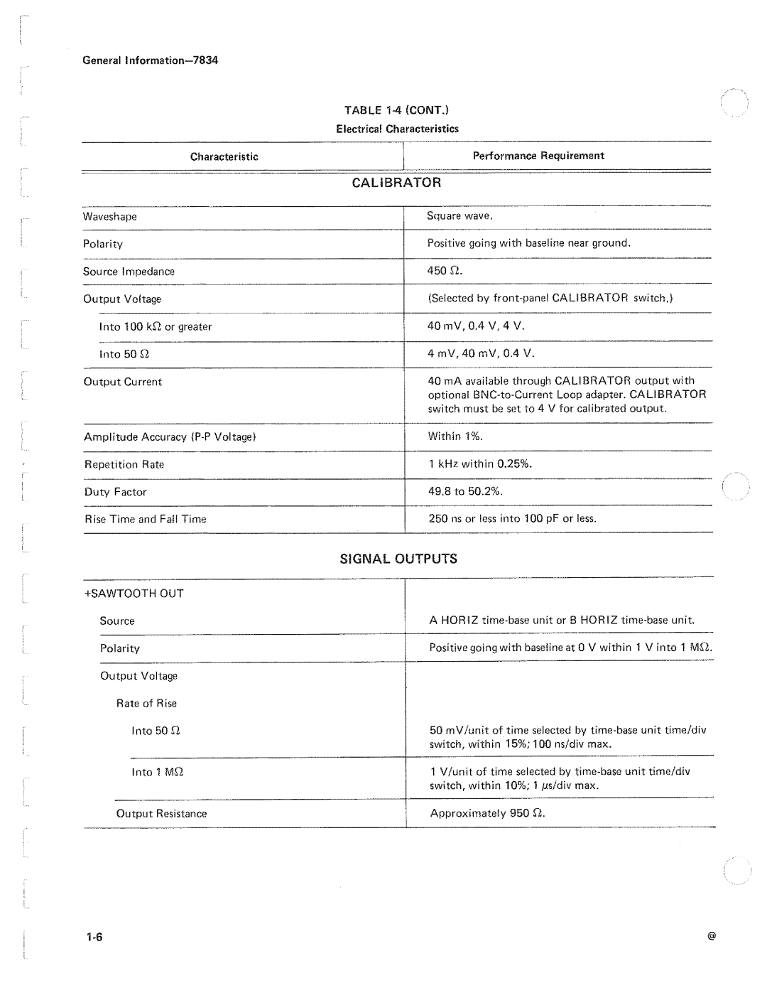 Tektronix 7834 manual 