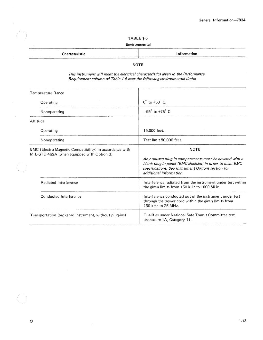 Tektronix 7834 manual 