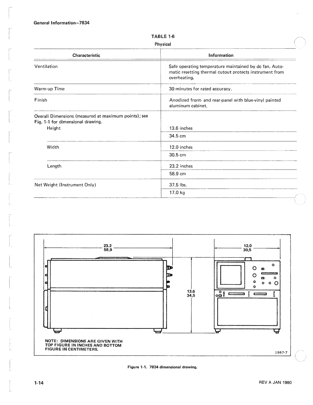 Tektronix 7834 manual 