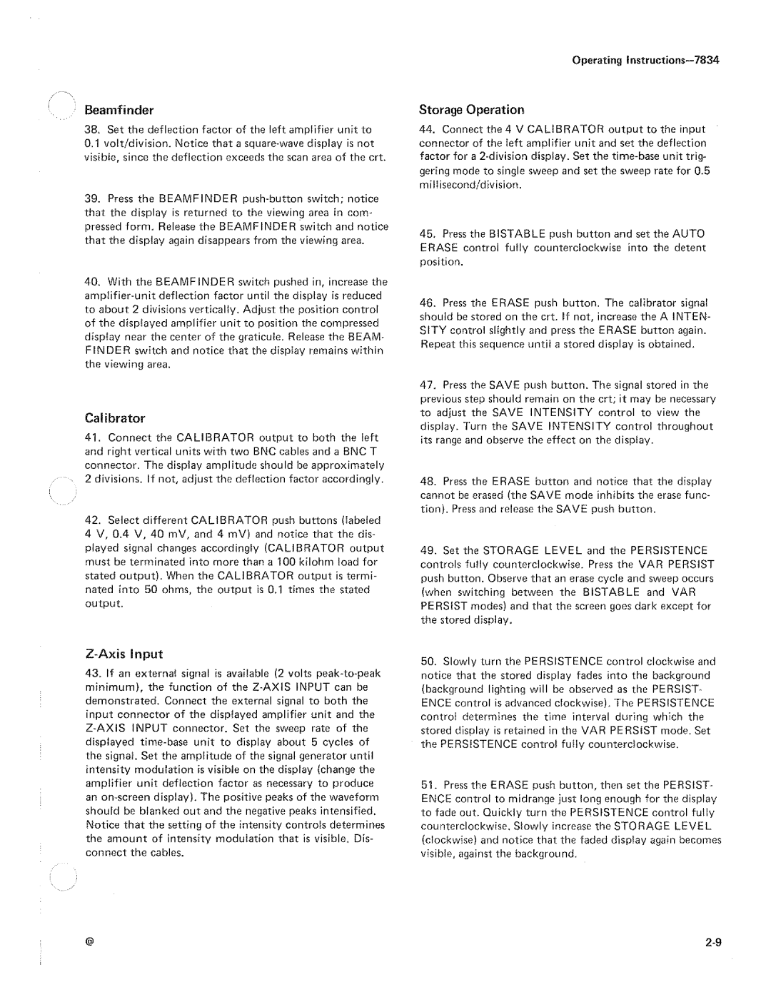 Tektronix 7834 manual 