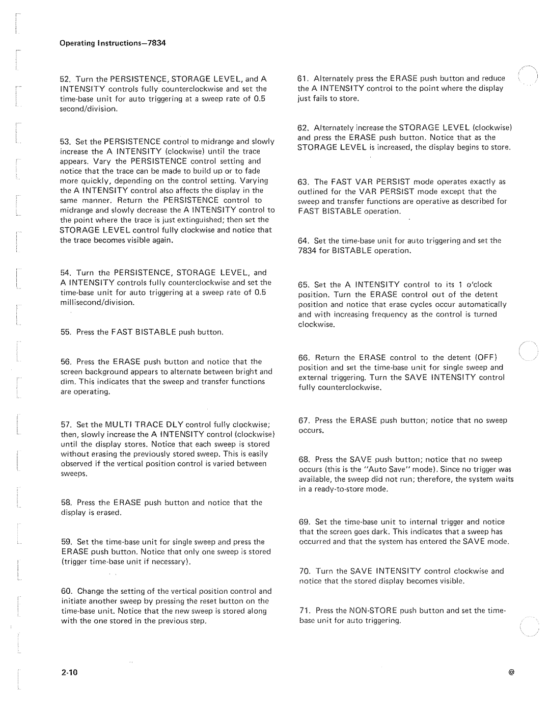 Tektronix 7834 manual 