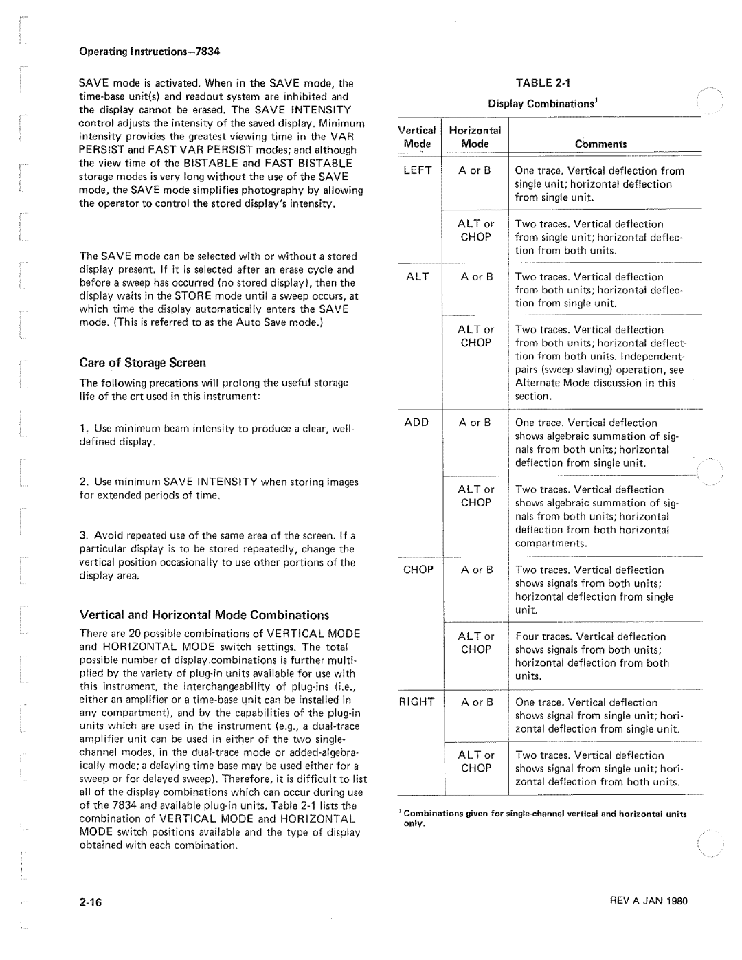 Tektronix 7834 manual 