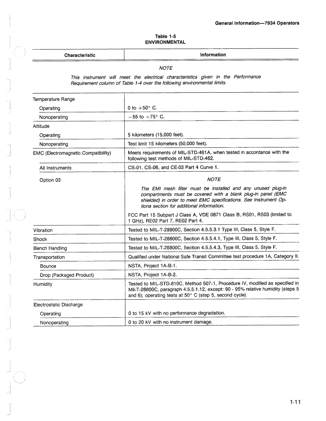 Tektronix 7934 manual 