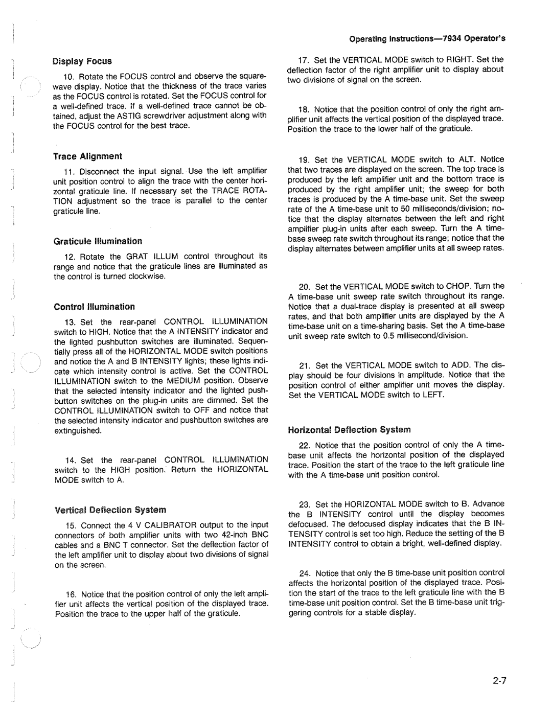 Tektronix 7934 manual 