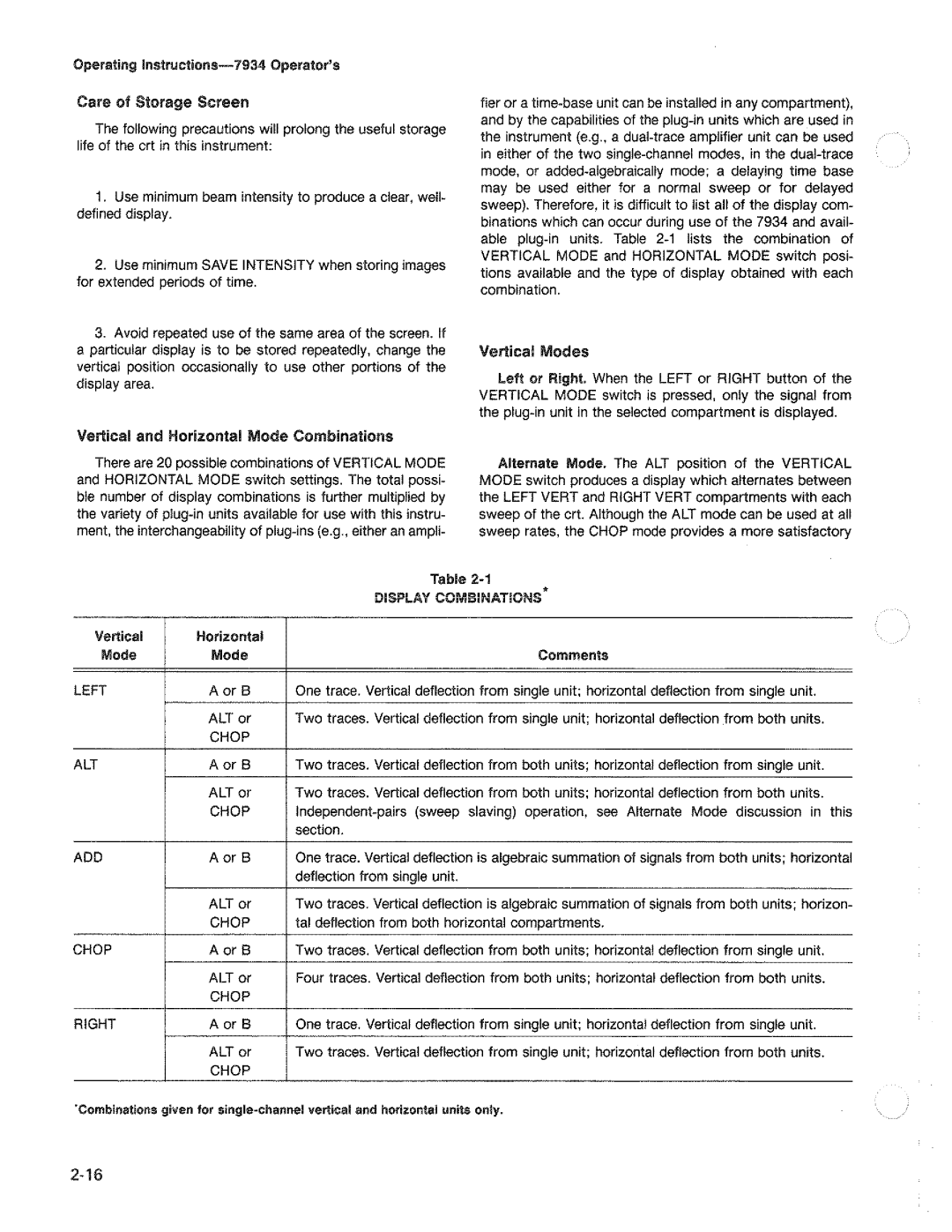 Tektronix 7934 manual 