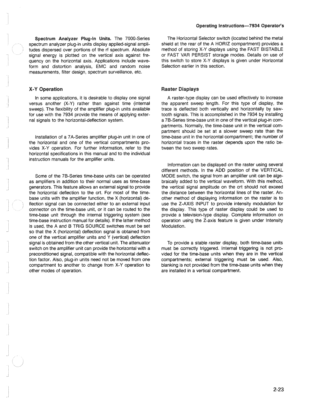 Tektronix 7934 manual 