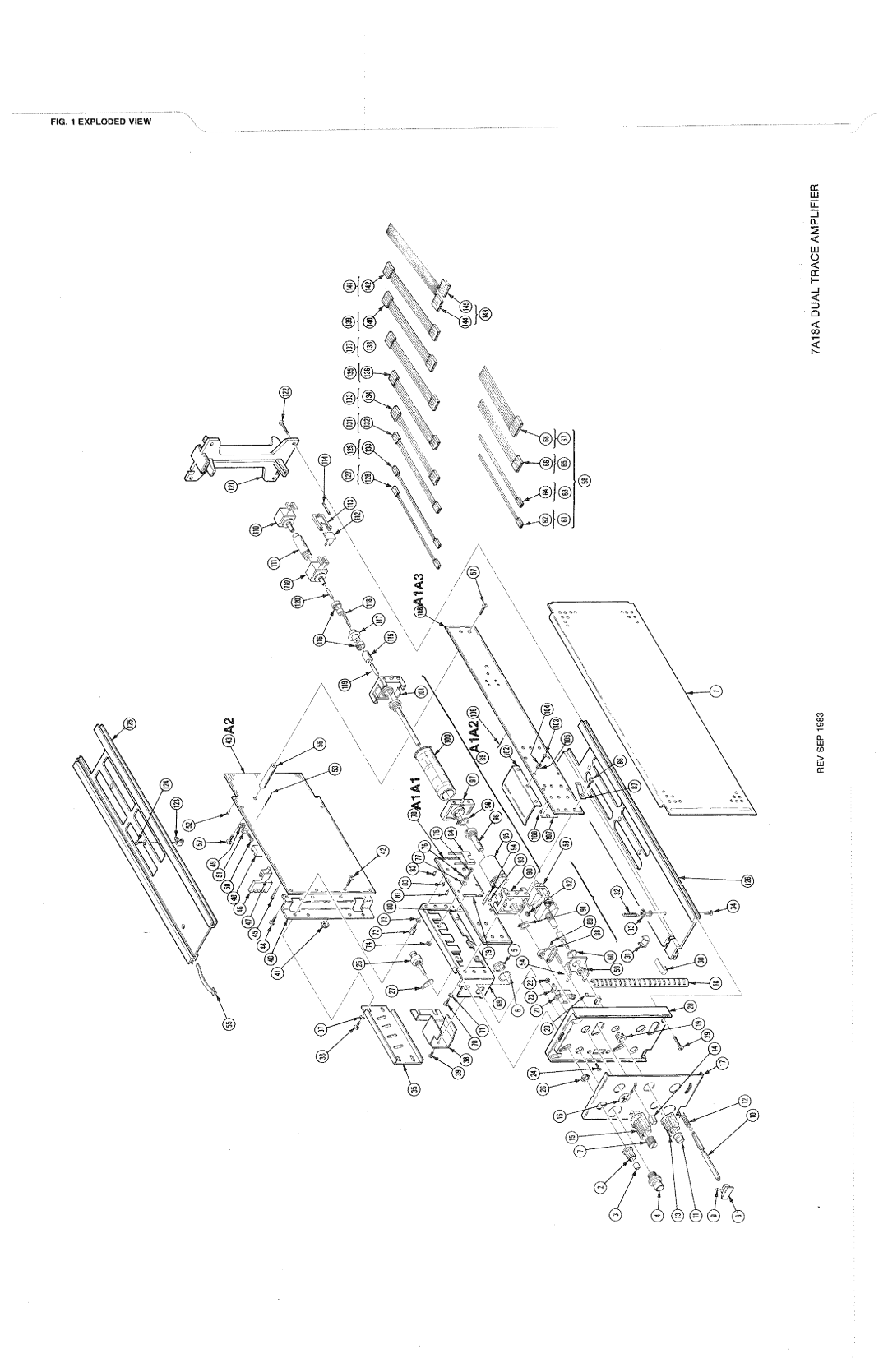 Tektronix 7A18A manual 