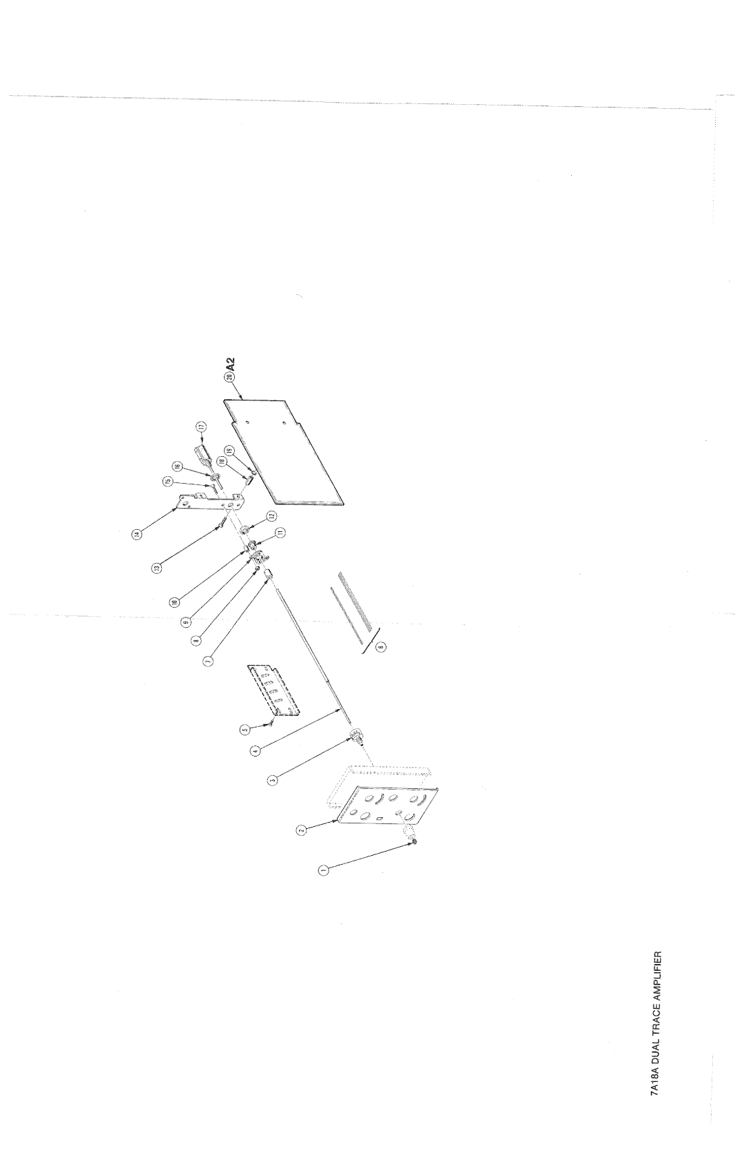 Tektronix 7A18A manual 