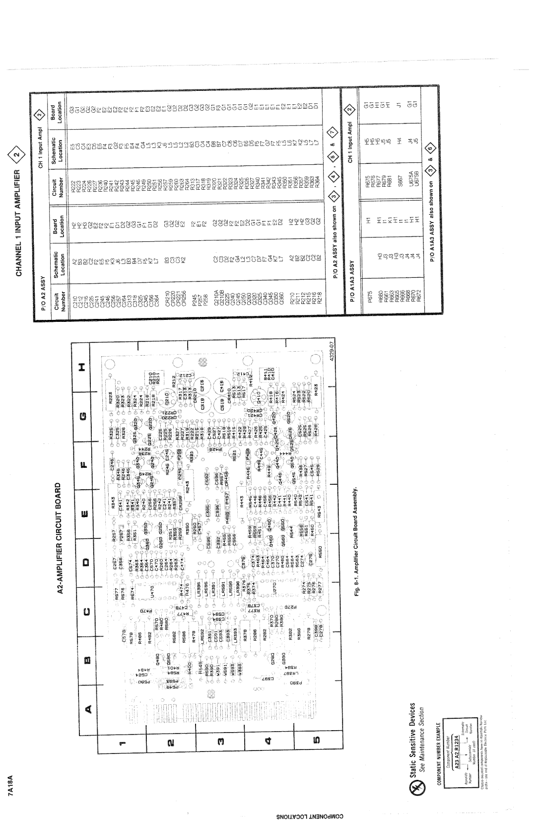 Tektronix 7A18A manual 