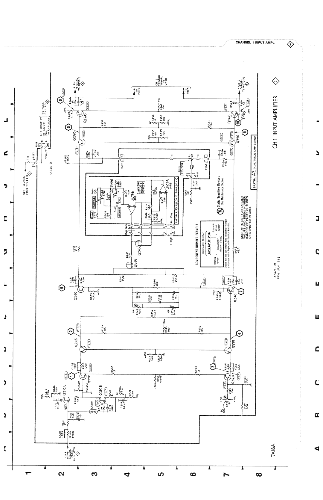 Tektronix 7A18A manual 