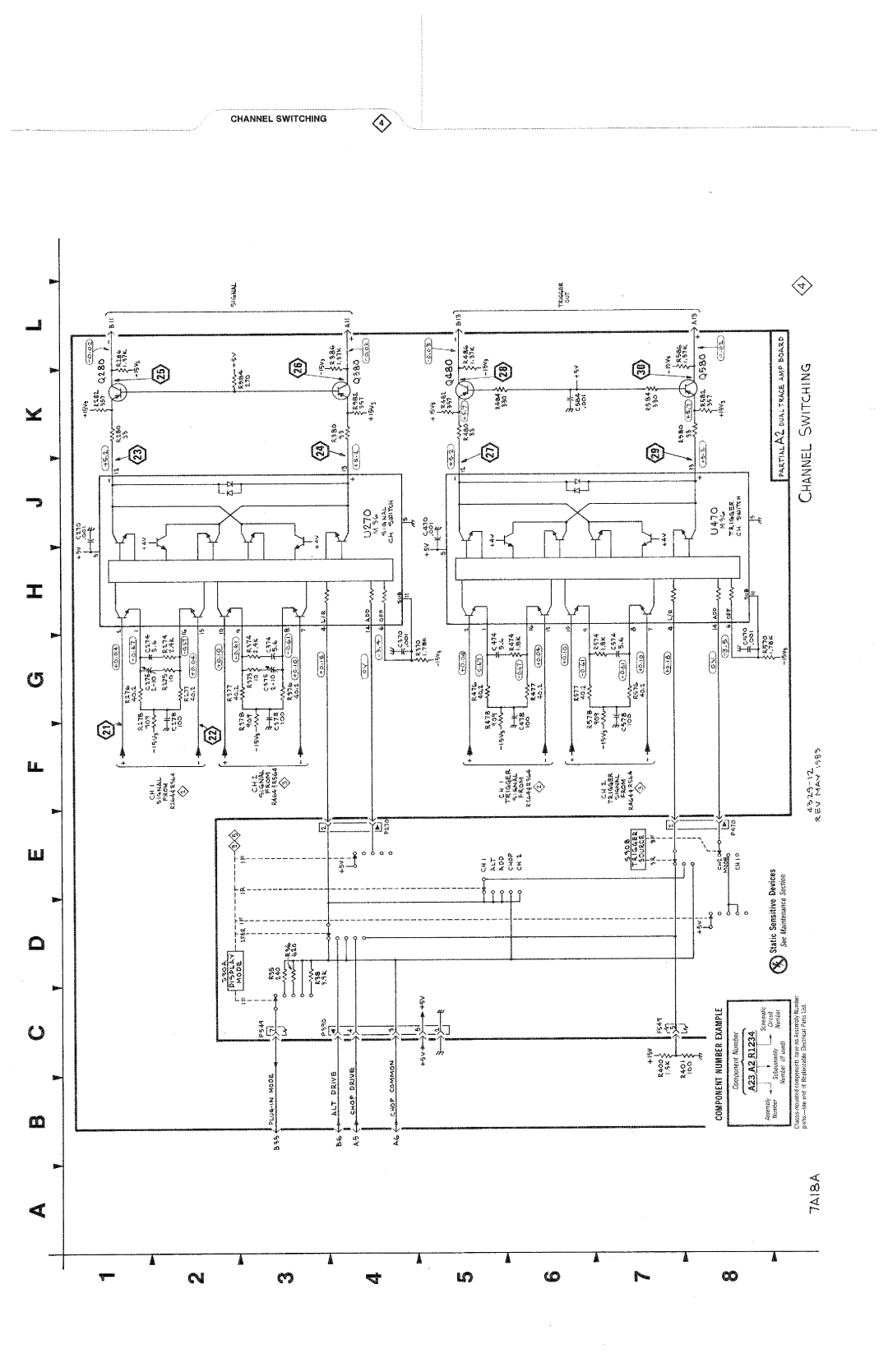 Tektronix 7A18A manual 