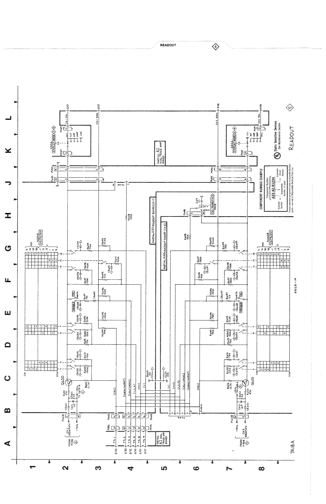 Tektronix 7A18A manual 