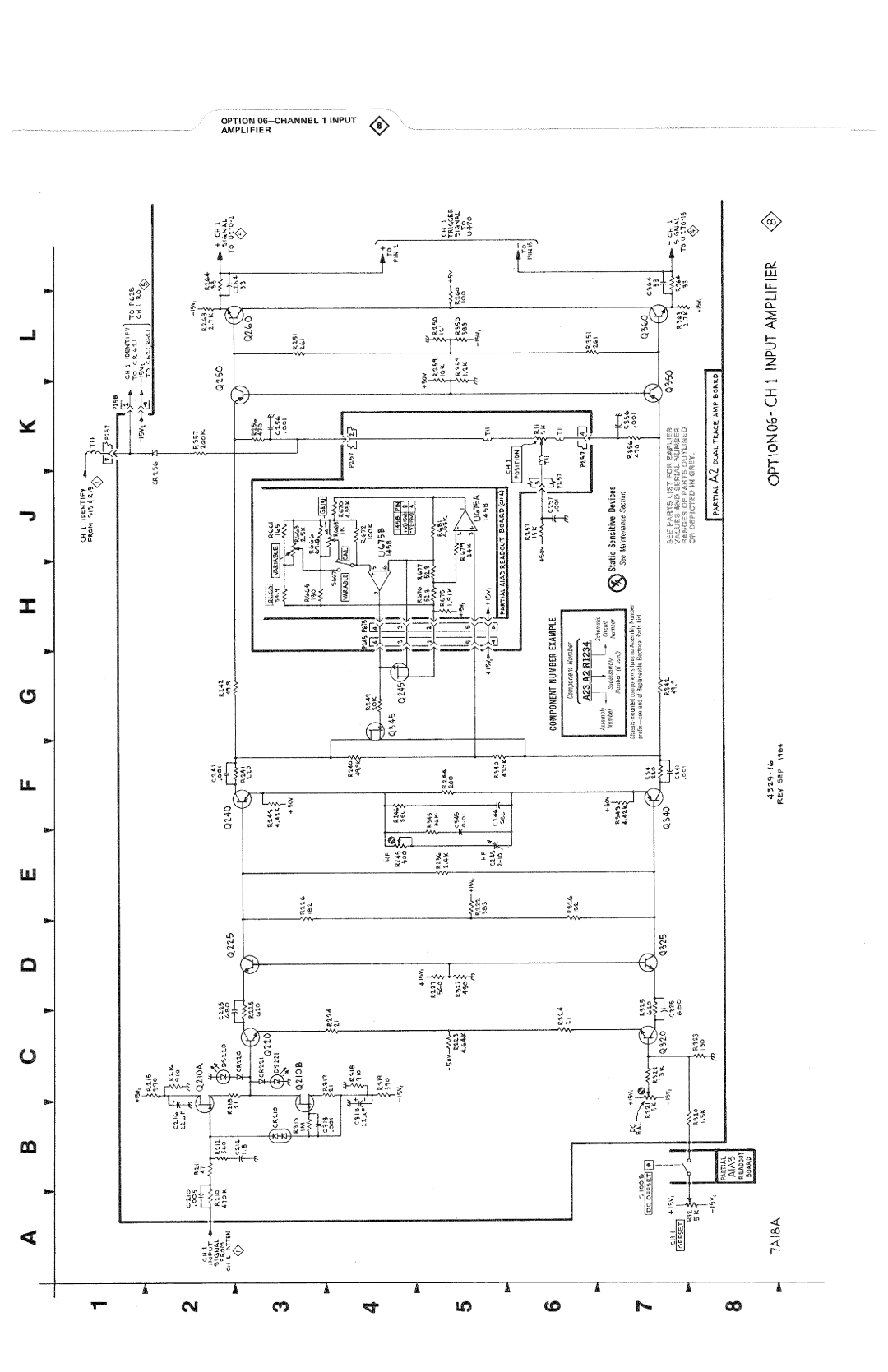 Tektronix 7A18A manual 